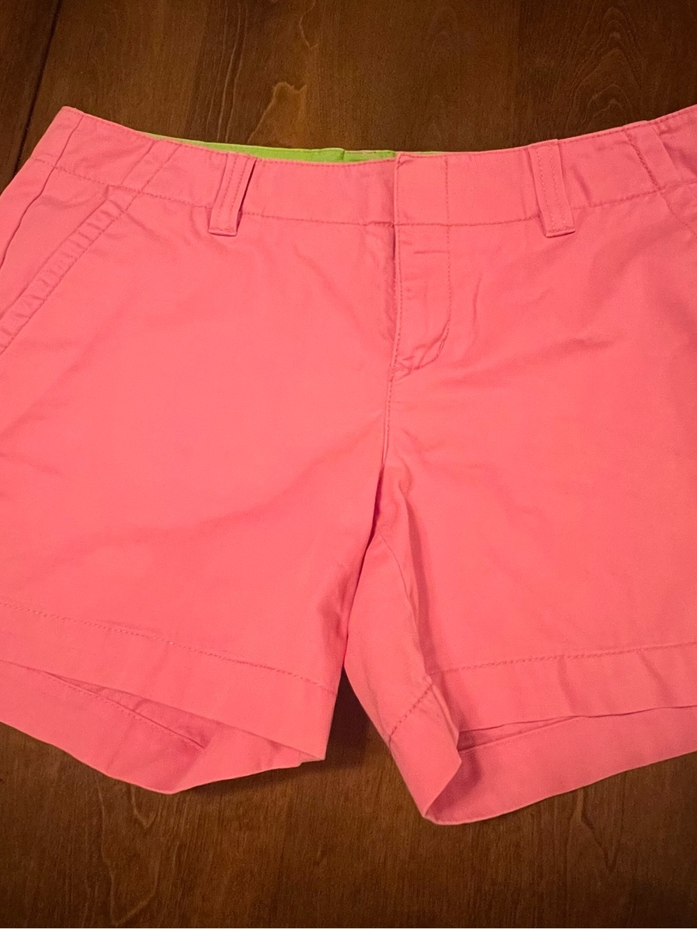 Women's Pink Chino Shorts